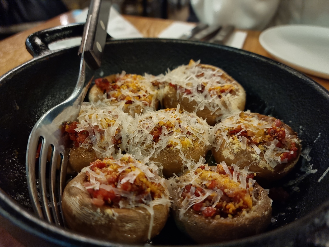 빠에야, 카이막, 참피뇨네스